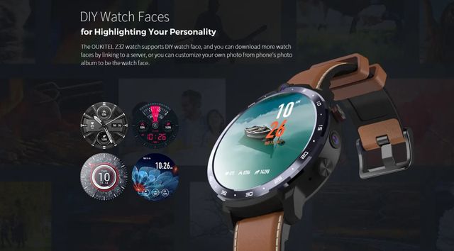 oukitel z32 4g smartwatch